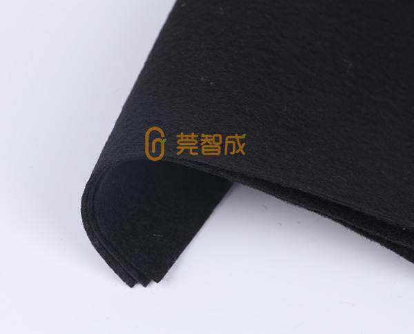 黑色針刺無(wú)紡布
