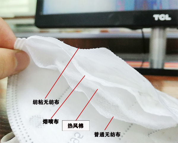N95口罩熱風(fēng)棉材料組成