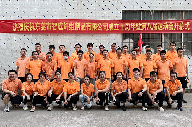 智成員工合照